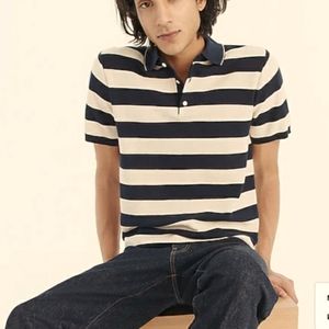 J Crew Short Sleeve Polo Size XL